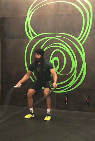 Cardio Workouts: Snakes, Battle Ropes Workout