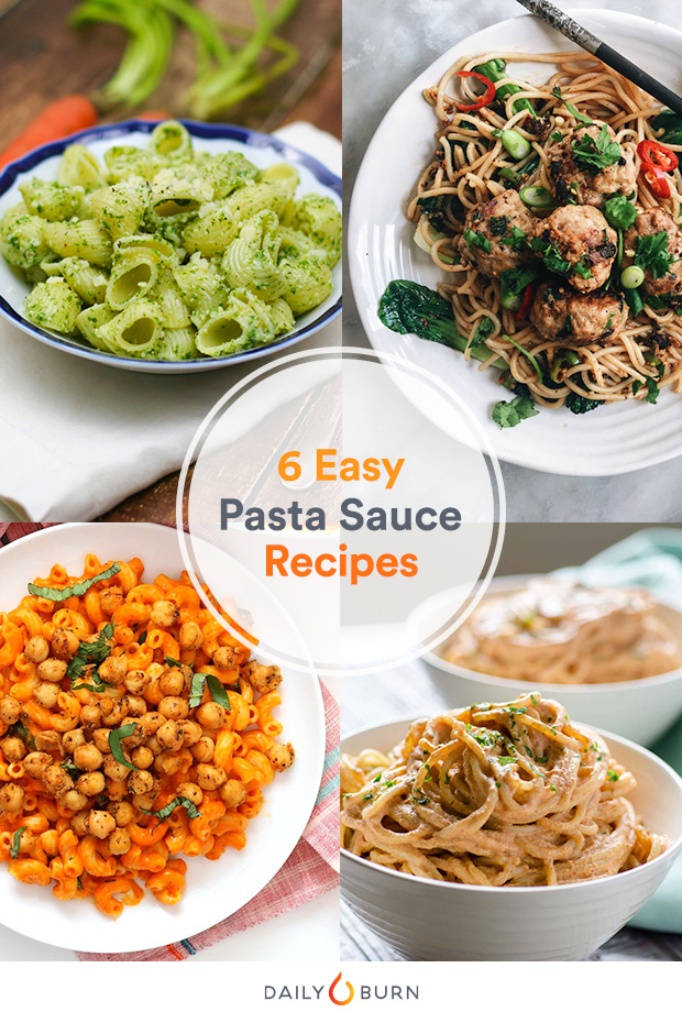 6 Easy Pasta Sauce Recipes That Aren't Marinara