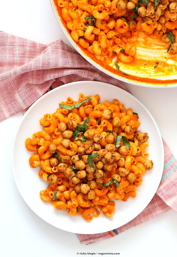 Roasted Red Pepper with Chickpeas, Pasta Sauce Recipes