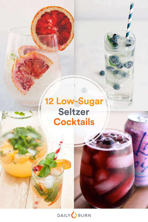 12 Easy Low-Sugar Cocktails with Seltzer Water