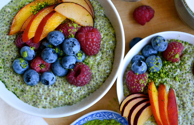 Matcha Chia Seed Pudding Recipe