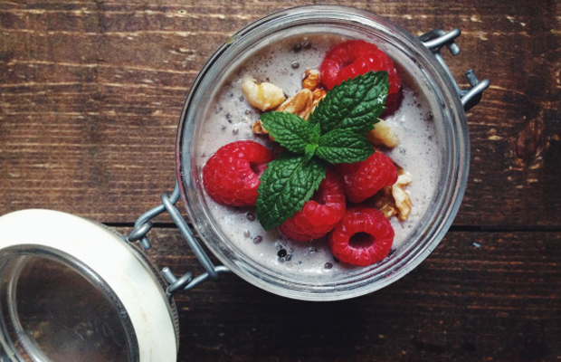 Vegan Berry Chia Pudding