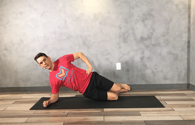 Core Exercises for Lower Back Pain: Side Plank Hold