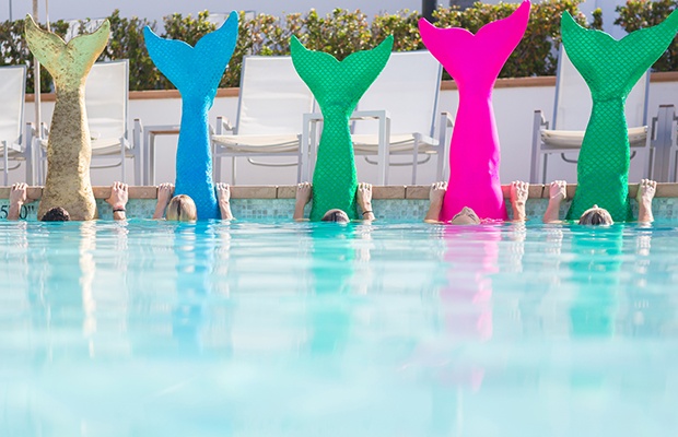 6 Pool Workouts Worth Diving Into This Summer: Mermaid Fitness