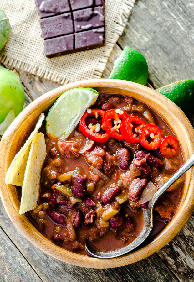 Quick and Healthy Lunch Ideas: Chocolate Cayenne Chili Recipe