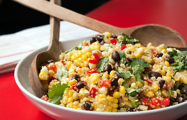 30-Minute Meals: Corn Beans Quinoa Salad