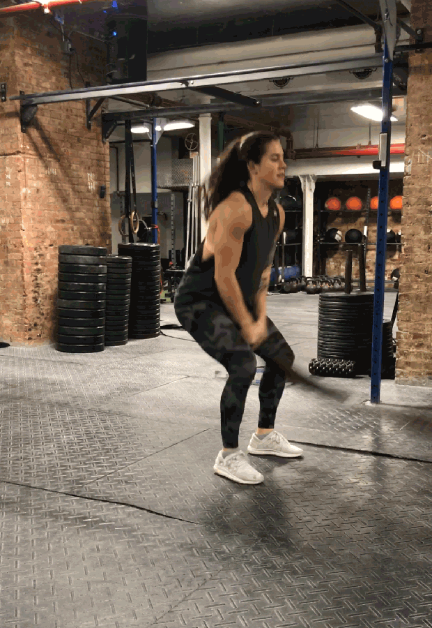Full-Body Workout with Battle Ropes: Jumping Jacks Exercise