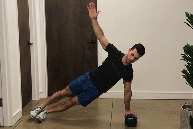 Side Plank with Leg Raise, Foam Roller Exercises for a Strong Core