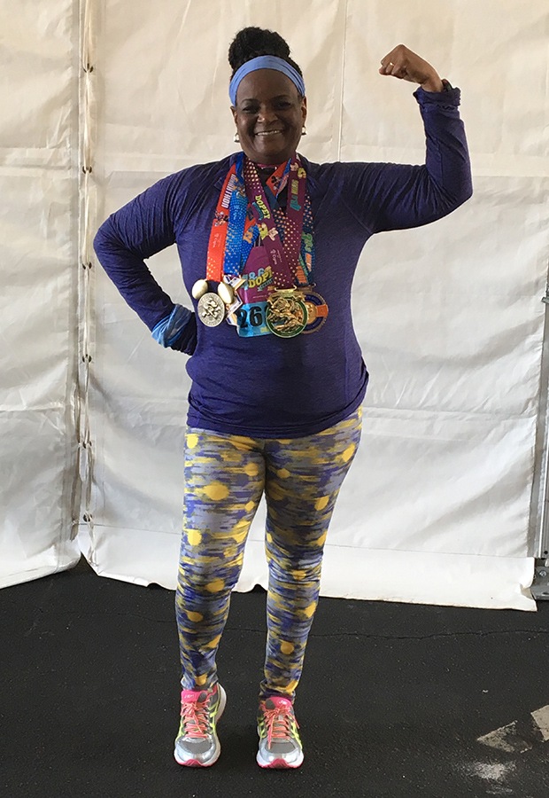 Running: Denise Munroe, 60, NY