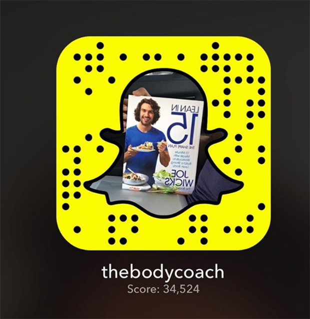 21 Fit and Famous Snapchats to Follow