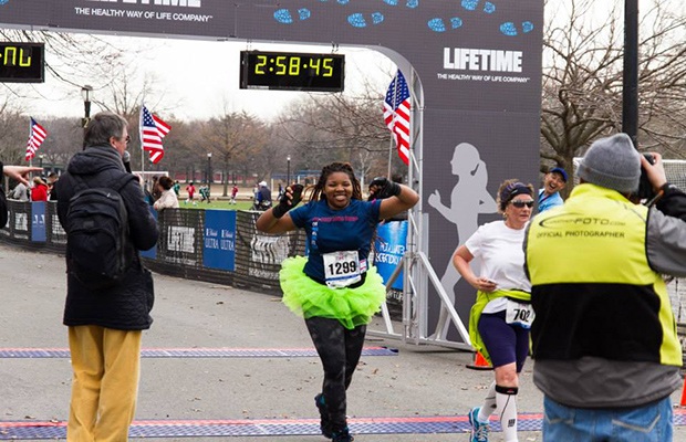 Running: Latoya Snell, 32, NY