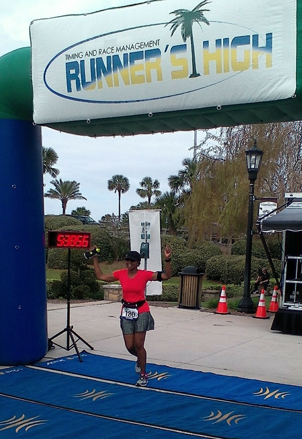 Running: Phyllis Johnson, 59, FL