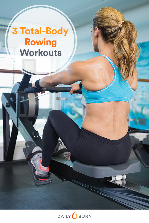 3 Rowing Machine Workouts for Cardio and Strength
