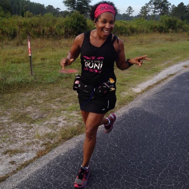Running: Tia Pettygrue, 48, FL