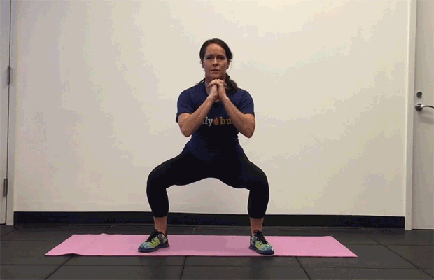 Lateral Step-Out Squat: 5 Lower Body Exercises to Target Your Butt, Hips and Thighs 