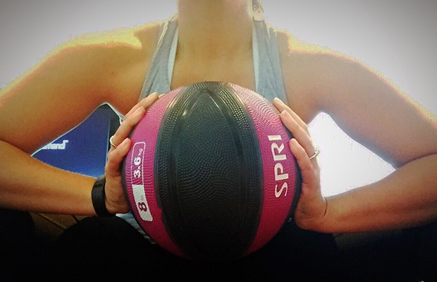 15-Minute Medicine Ball HIIT Workout