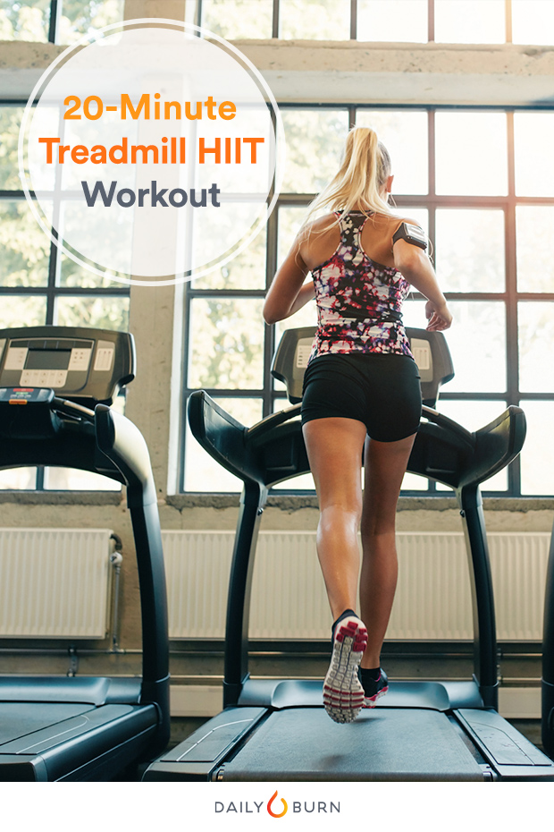20-Minute Treadmill HIIT Workout