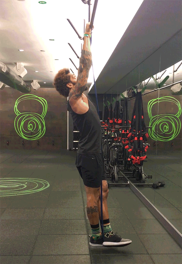 Moves to Master a Pull-Up: Assisted Pull-Up