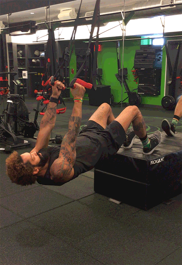Moves to Master a Pull-Up: Bridged Row