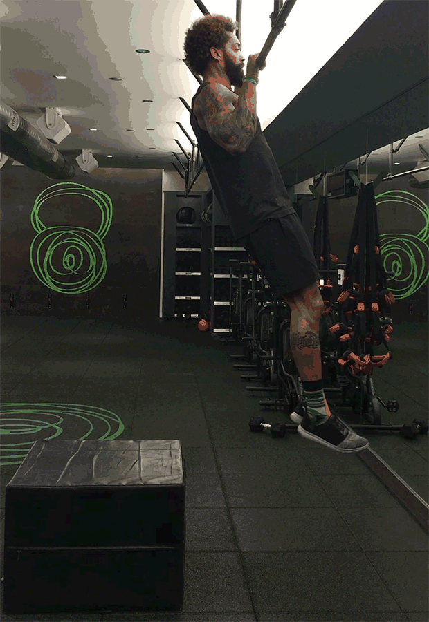Moves to Master a Pull-Up: Negatives