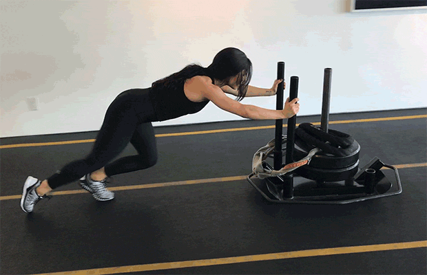 Posterior Chain Workout from Jason Walsh: Sled Drag Exercise