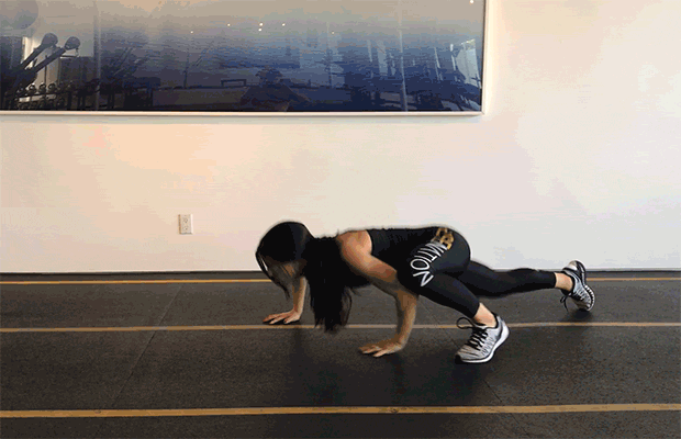 Posterior Chain Workout from Jason Walsh: Spiderman Crawl Exercise