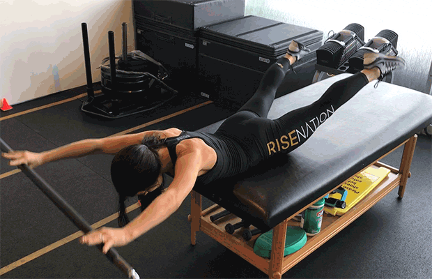 Posterior Chain Workout from Jason Walsh: Superman Exercise